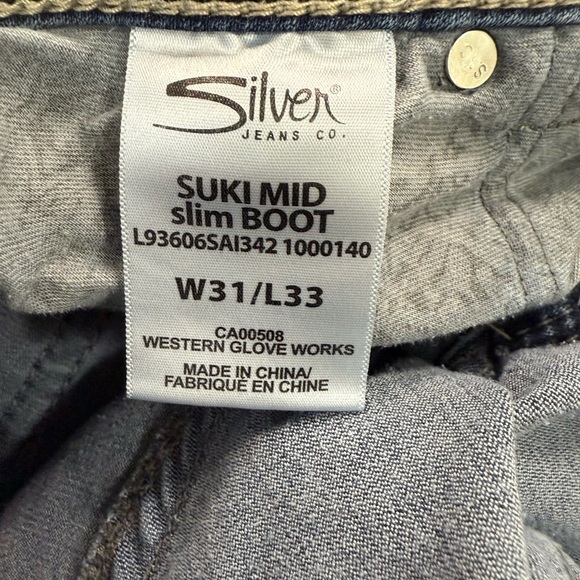 Silver Jeans Blue Straight Leg Denim‎ - Picture 8 of 8